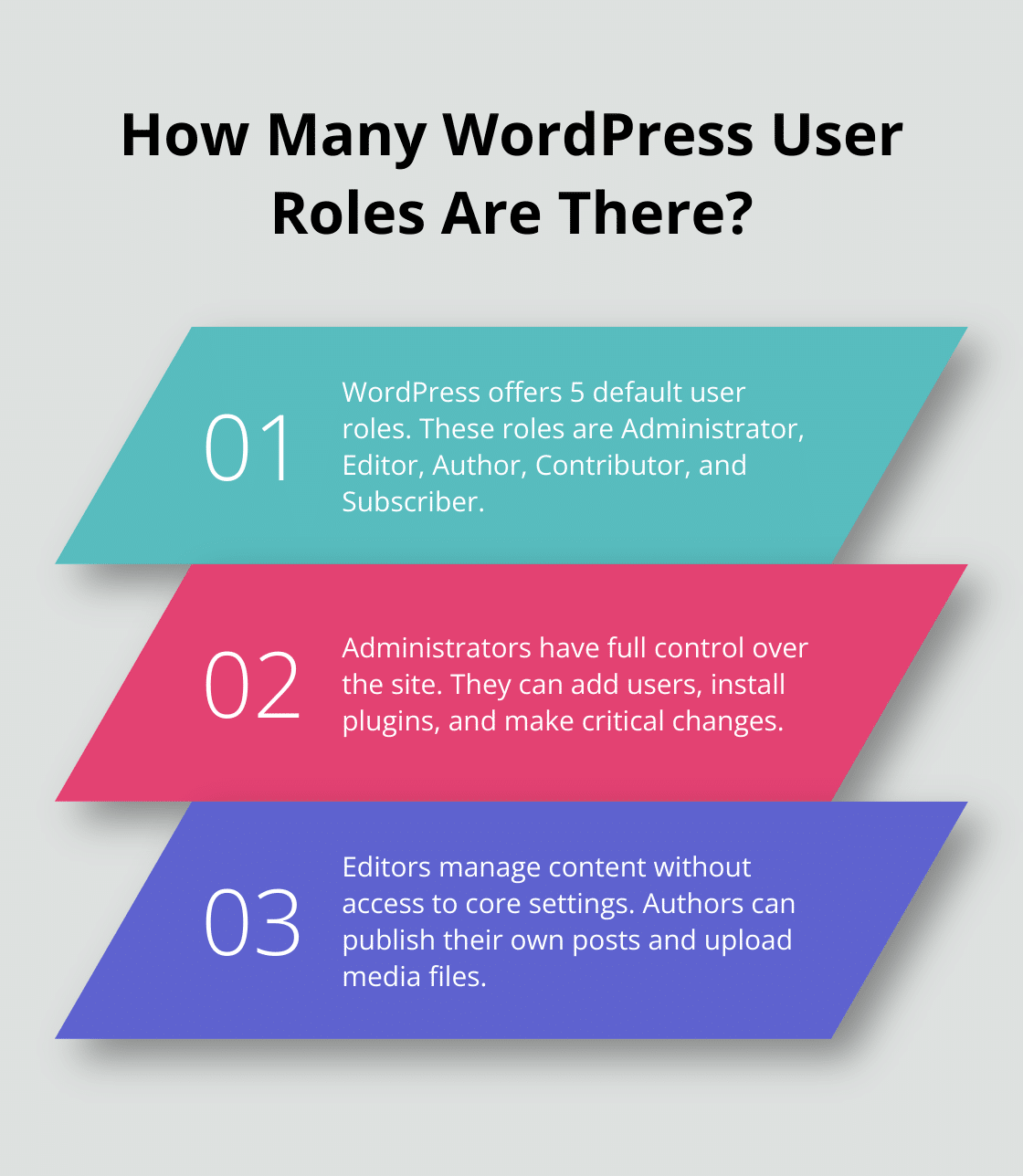 Infographic: How Many WordPress User Roles Are There? - adding users in wordpress