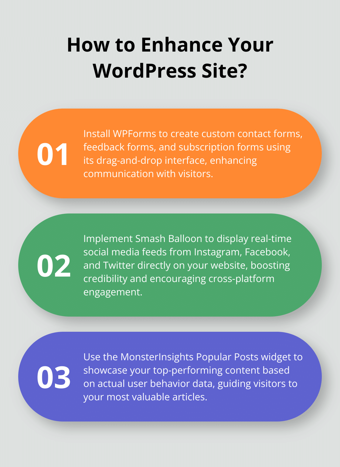 Infographic: How to Enhance Your WordPress Site? - best wordpress widget plugins